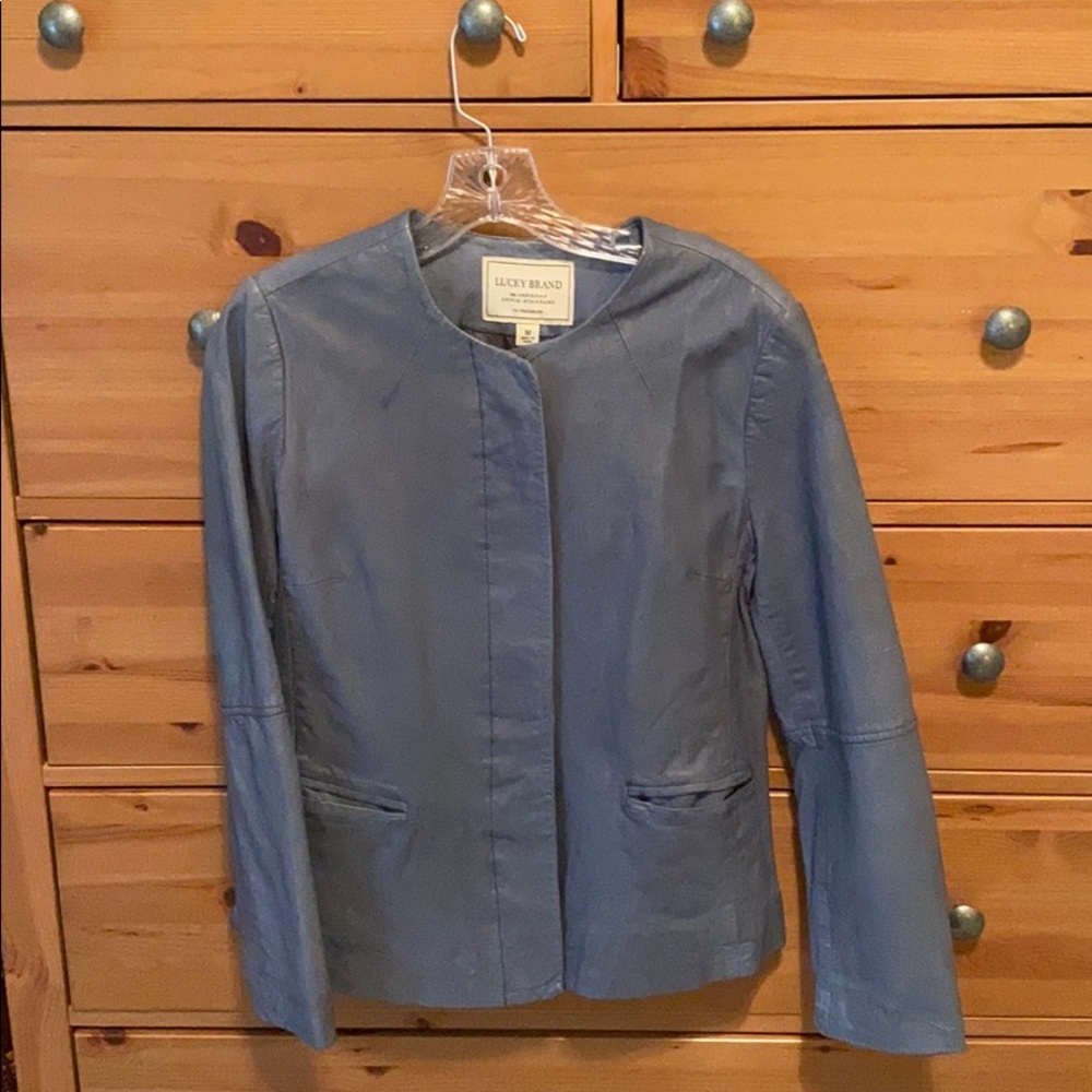 LuckyBrand Leather Jacket